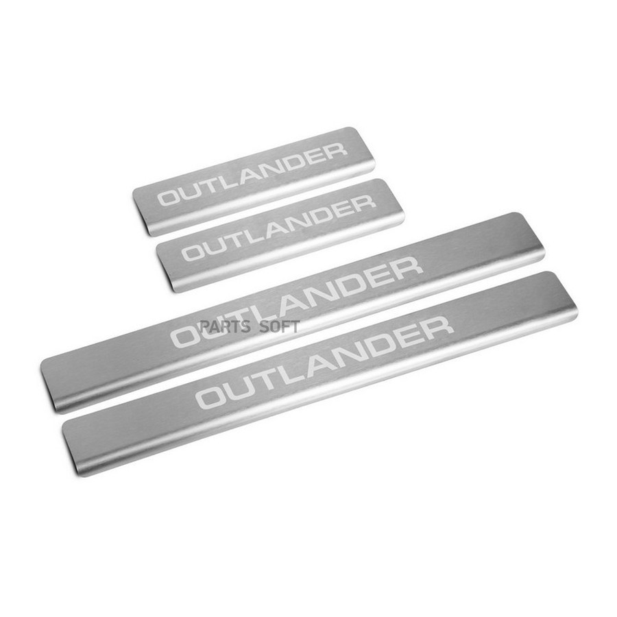 Накладка на пороги Mitsubishi Outlander 2005-2012 (4 шт.) AutoMax AMMIOUT01 - AUTOMAX None None